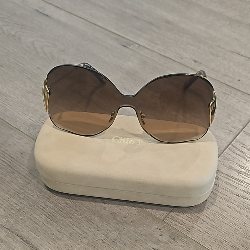 Chloe Brown Sunglasses for Women